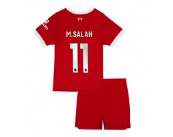 Liverpool Mohamed Salah #11 Domaci Dres za Dječji 2023-24 Kratak Rukavima (+ kratke hlače)
